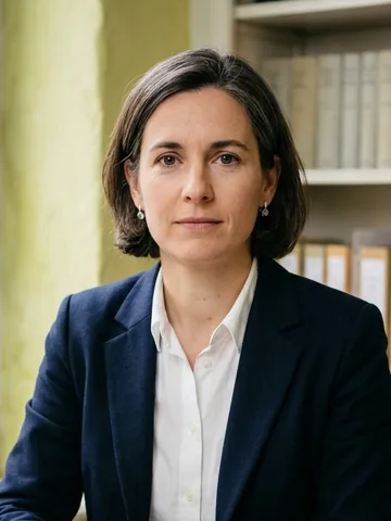 Portrait of Claire, lawyer at the firm